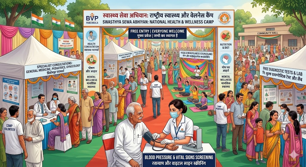 Swasthya Sewa Abhiyan: National Health & Wellness Camp